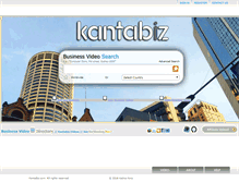 Tablet Screenshot of kantabiz.com